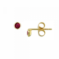 Ruby Stud Earrings