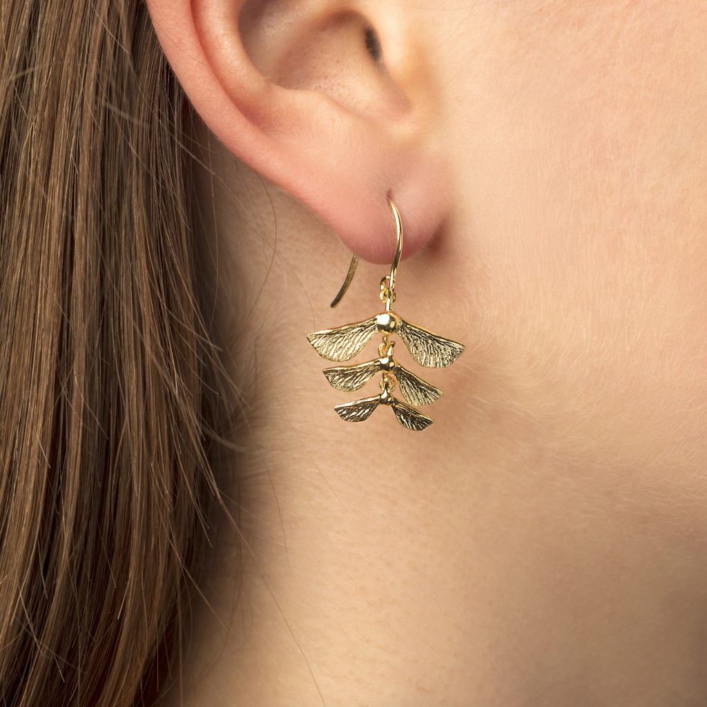 Sycamore Drop Earrings