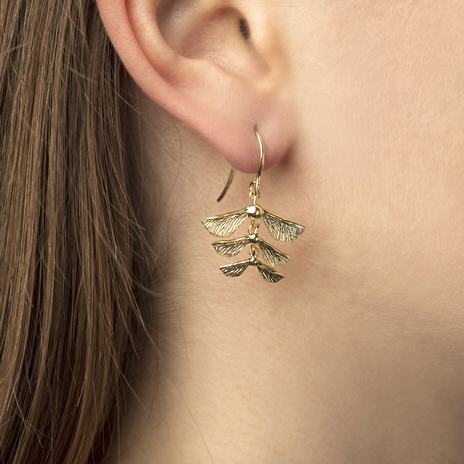 Sycamore Drop Earrings